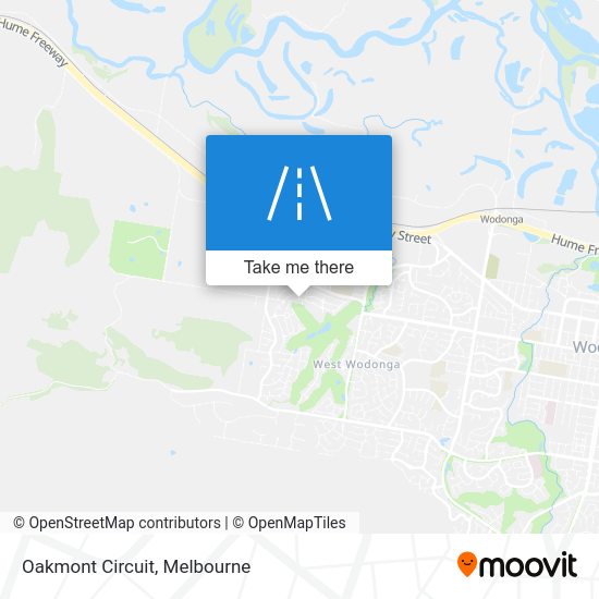 How to get to Oakmont Circuit, West Wodonga by bus?