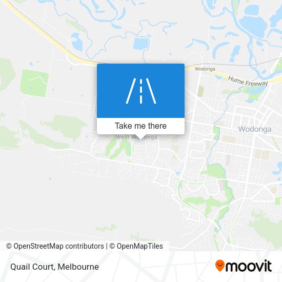 Quail Court map