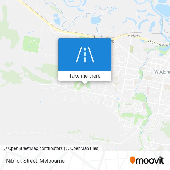 Niblick Street map