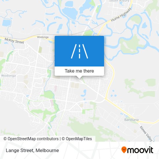Lange Street map