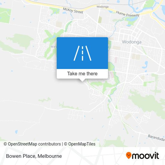 Bowen Place map