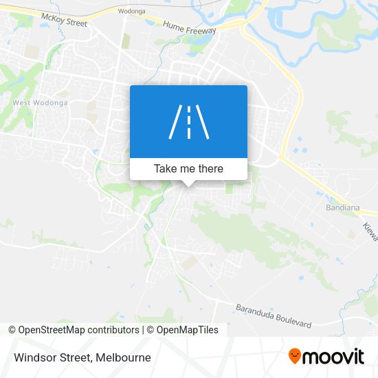 Windsor Street map