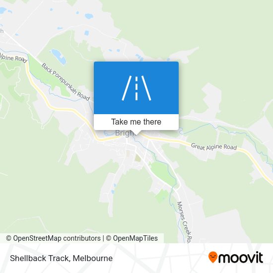 Shellback Track map