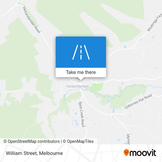 William Street map