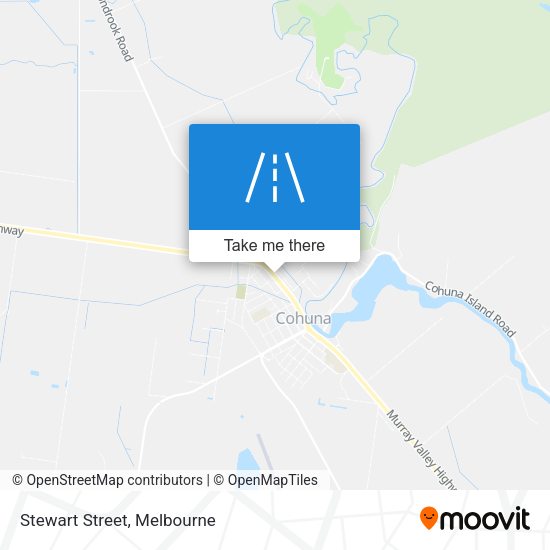 Stewart Street map
