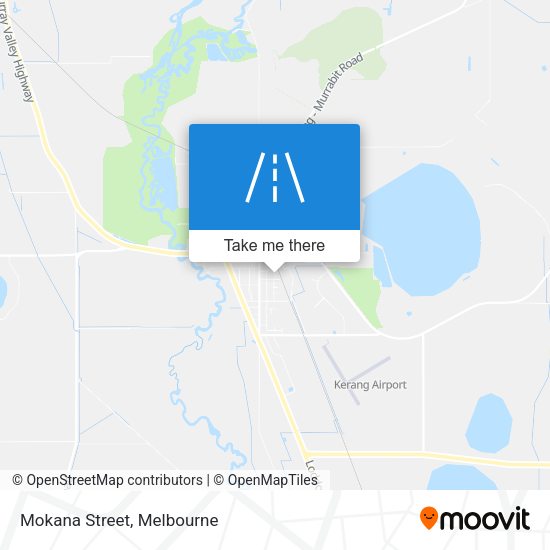 Mokana Street map