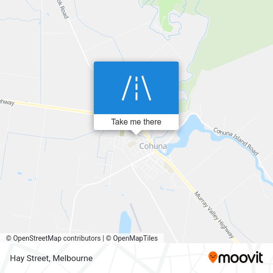 Hay Street map