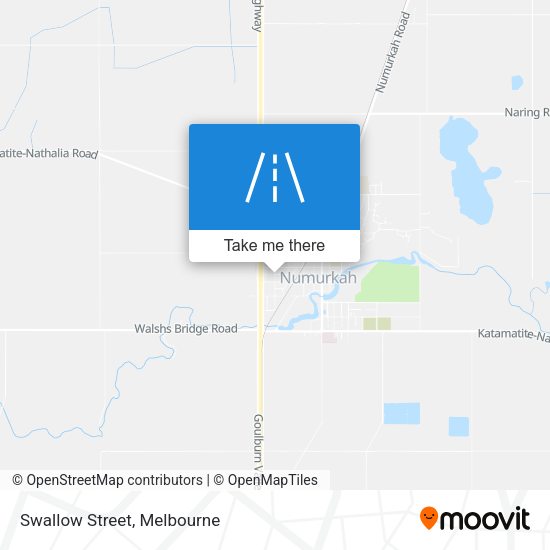Swallow Street map