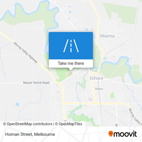 Homan Street map
