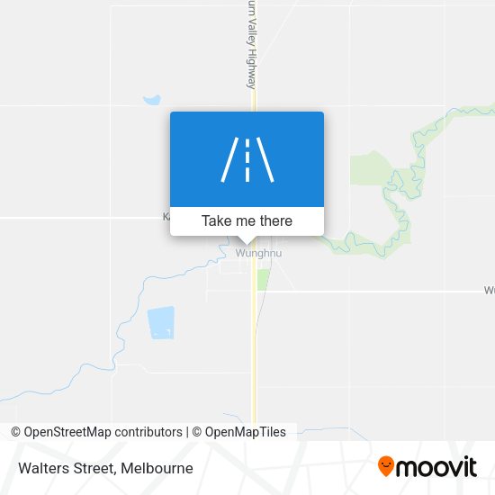 Walters Street map