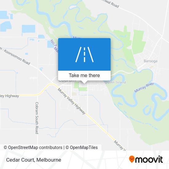 Cedar Court map