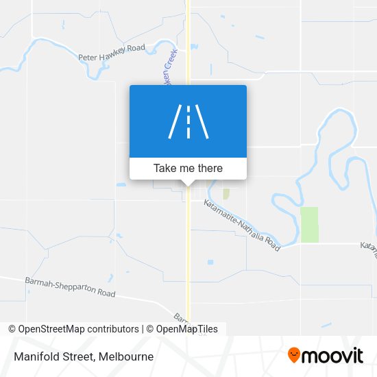 Manifold Street map