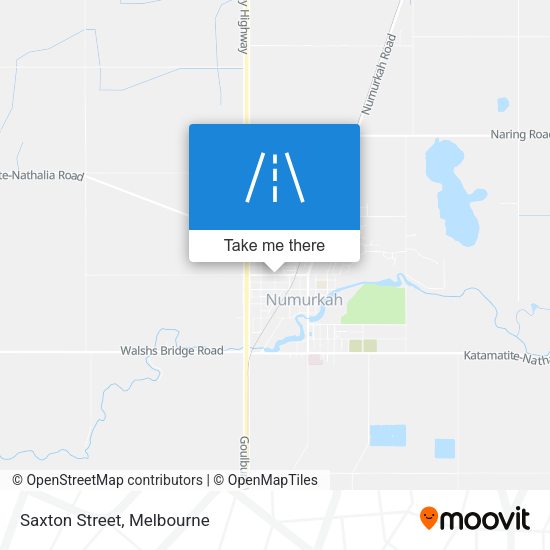 Saxton Street map