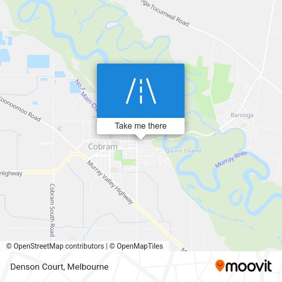 Denson Court map