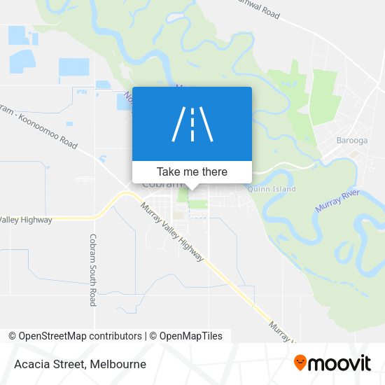 Acacia Street map