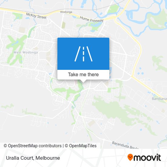 Uralla Court map