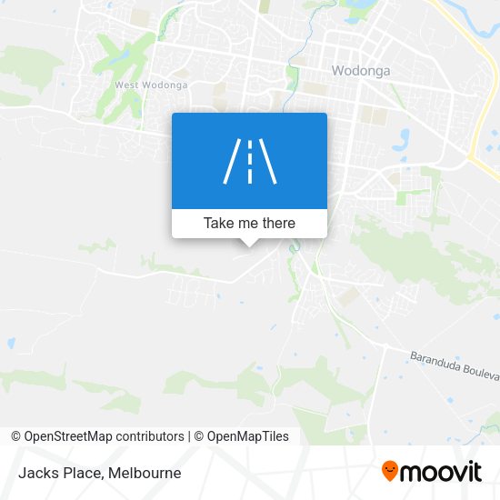 Jacks Place map