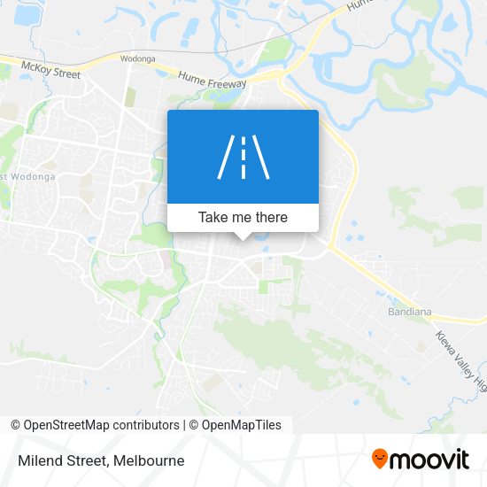 Milend Street map