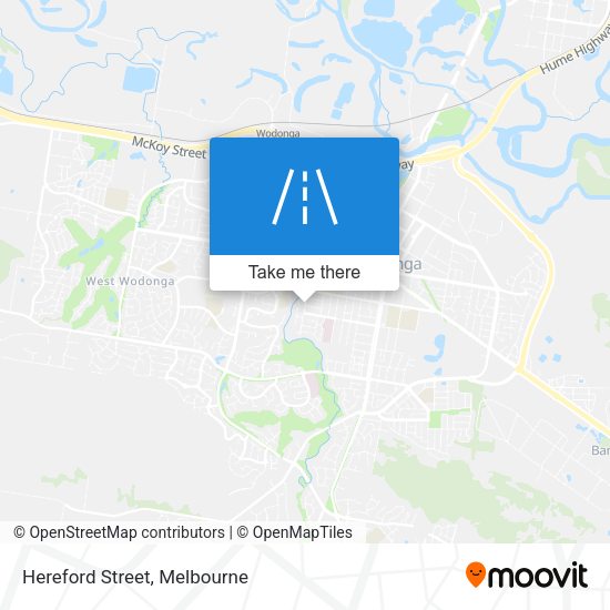 Hereford Street map