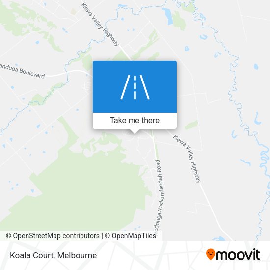 Koala Court map