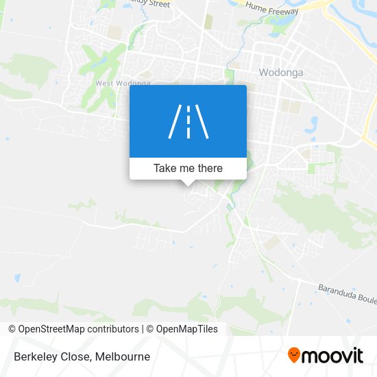 Berkeley Close map