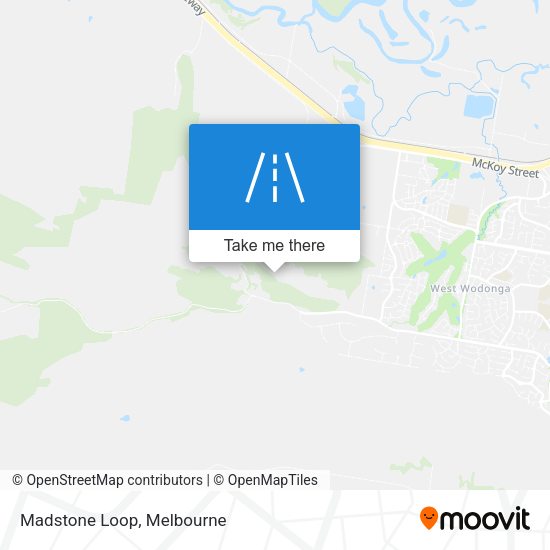 Madstone Loop map
