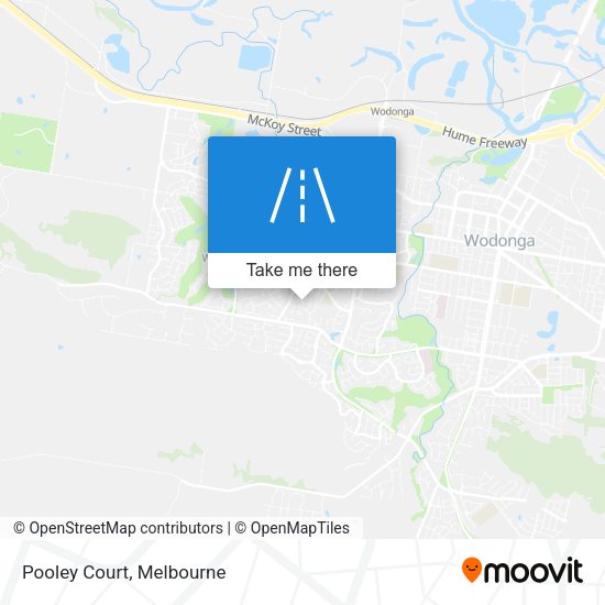 Pooley Court map