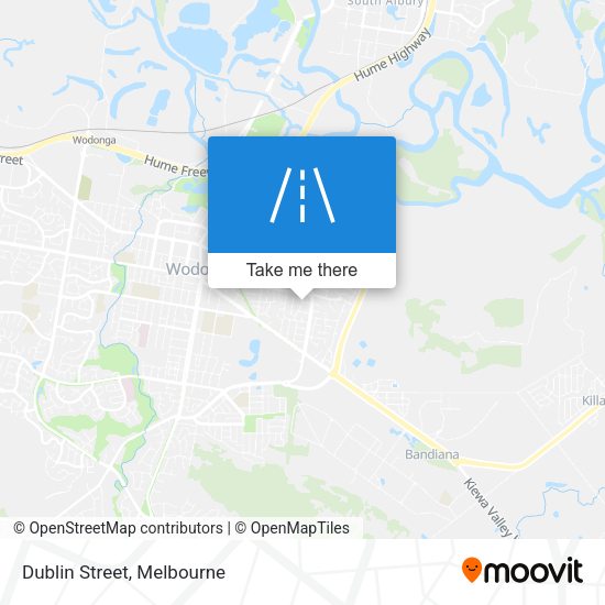 Dublin Street map