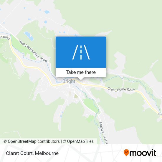 Claret Court map