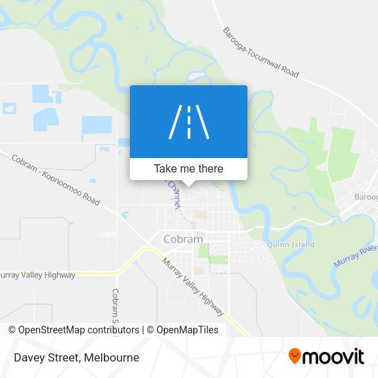 Davey Street map
