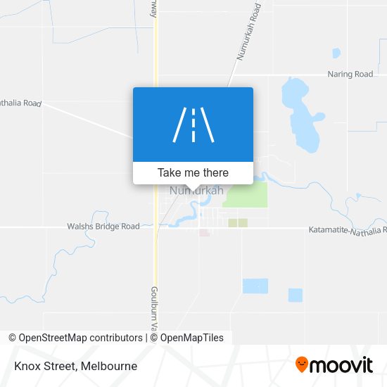 Knox Street map