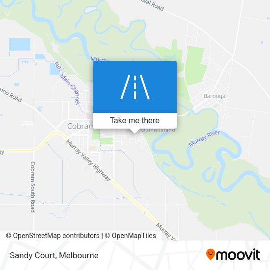 Sandy Court map