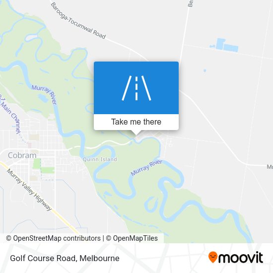 Golf Course Road map