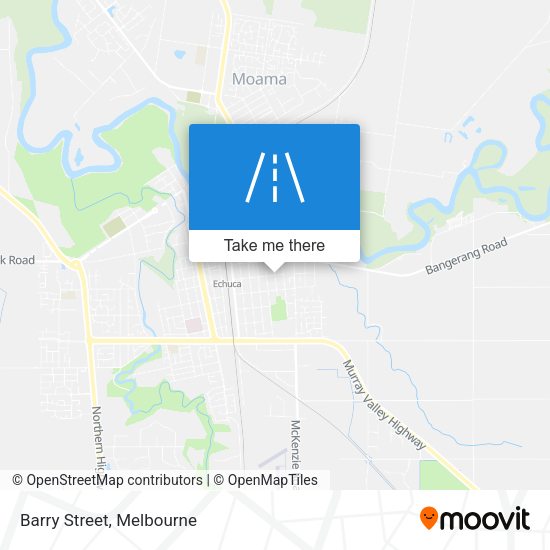 Barry Street map