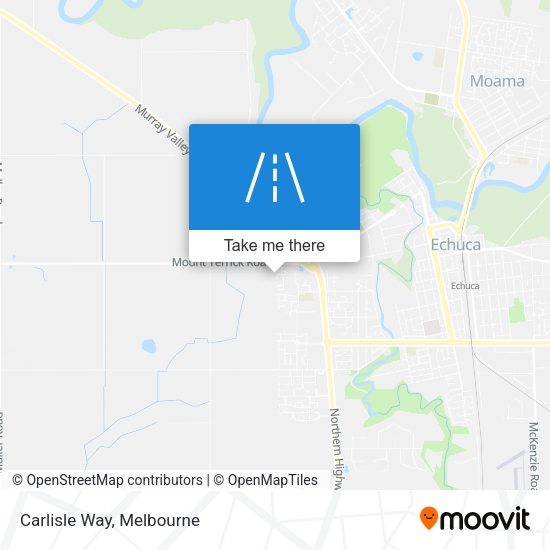 Carlisle Way map
