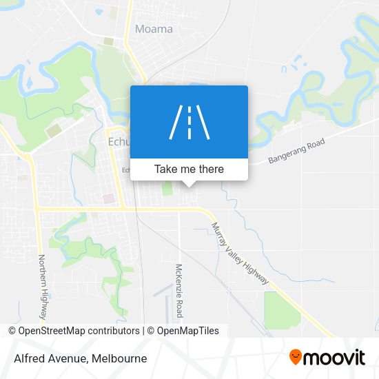 Alfred Avenue map