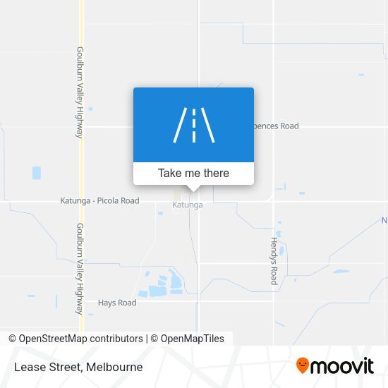 Lease Street map