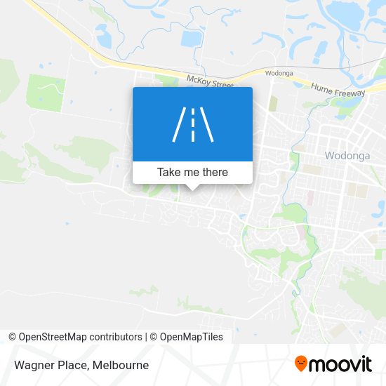 Wagner Place map