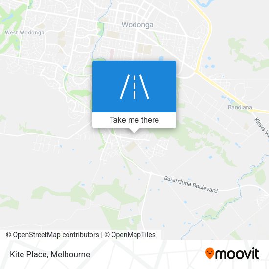 Kite Place map