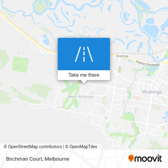 Birchman Court map