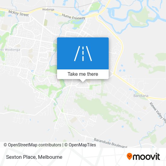 Sexton Place map