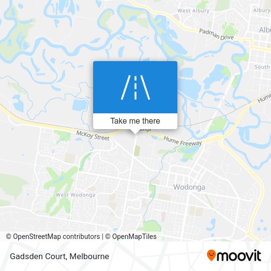 Gadsden Court map
