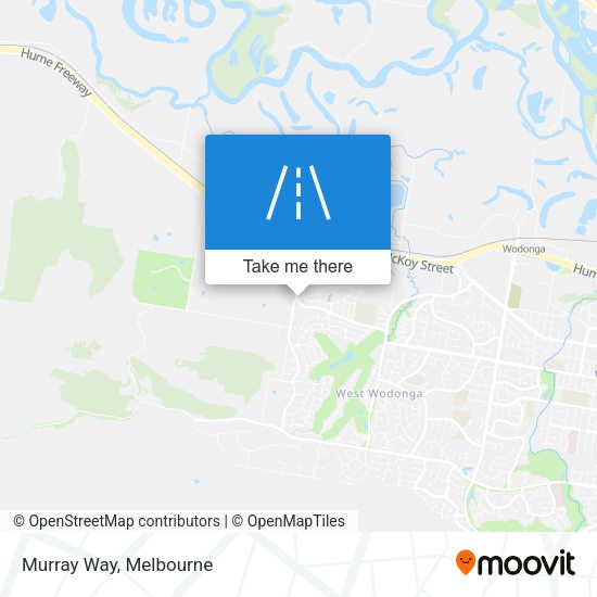 Murray Way map