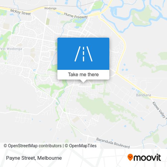 Payne Street map