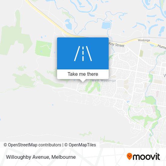 Willoughby Avenue map