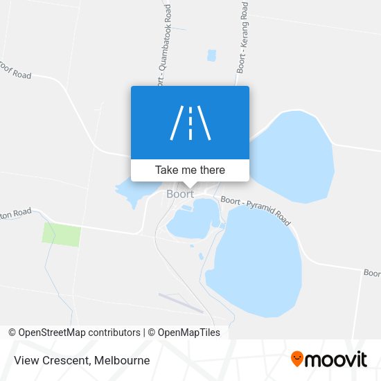 View Crescent map