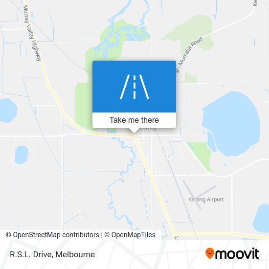 R.S.L. Drive map