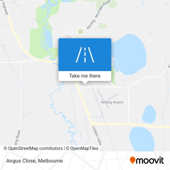 Angus Close map