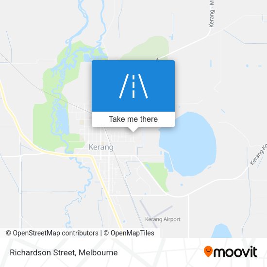Richardson Street map