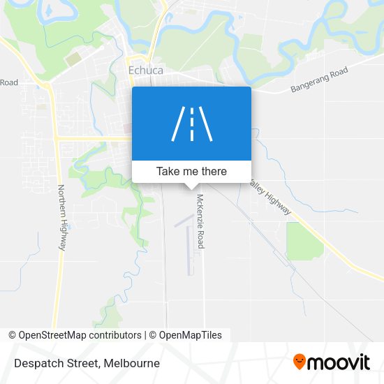 Despatch Street map